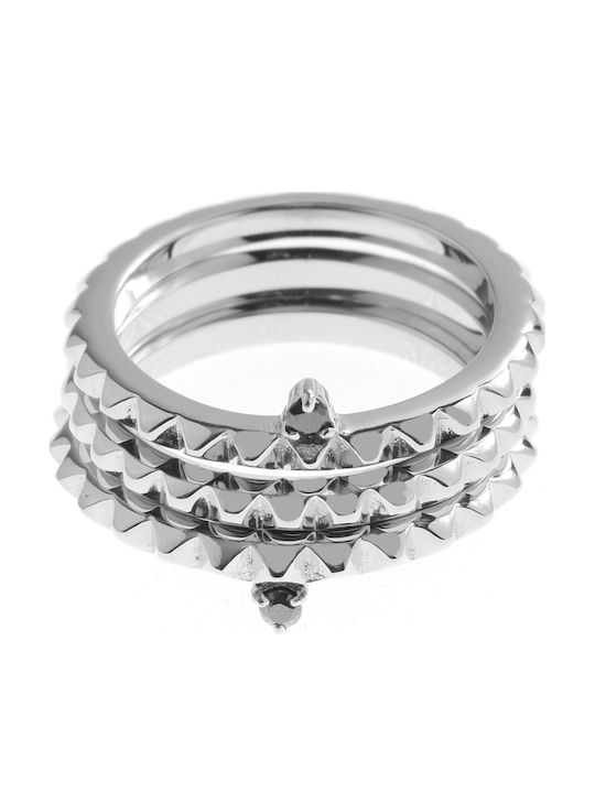 Police Ring made of Steel