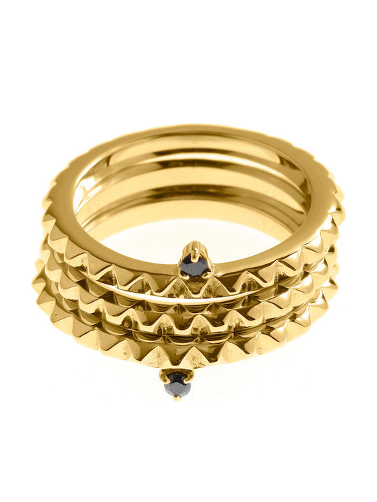 Police Ring made of Steel