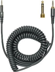 Резервен Кабел Audio-technica Ath-m50x Ath-m40x Слушалки Навит 1.2-3м Черен Резервен Кабел Audio-technica Ath-m50x Ath-m40x Слушалки Навит 1.2-3м Черен