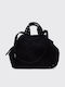 Bubble Bag Suede Leather Women's Bag Handbag Black