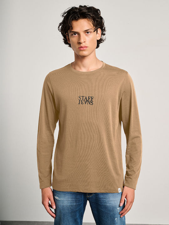 Staff Μπλούζα Μακρυμάνικη Cappuccino