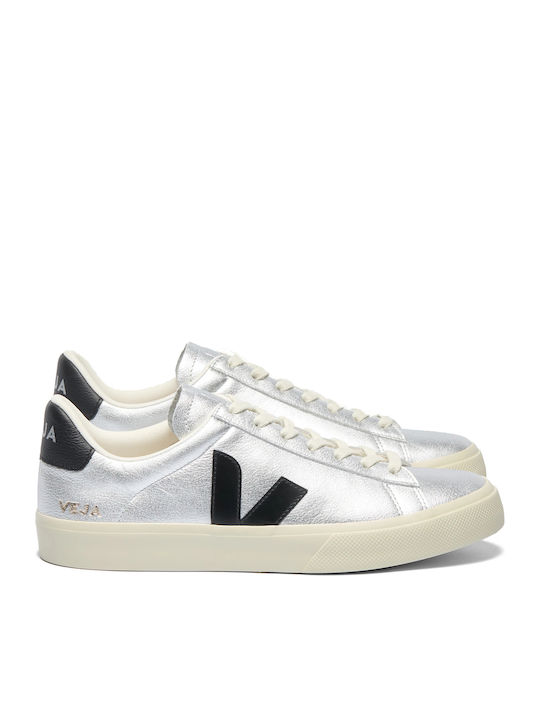 Veja Campo Γυναικεία Sneakers Silver / Black