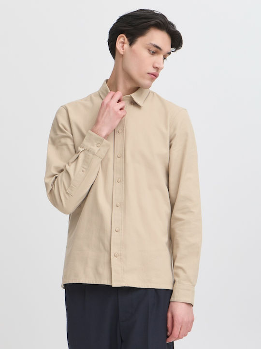 Casual Friday Long-sleeved Shirt Silver Mink Me...