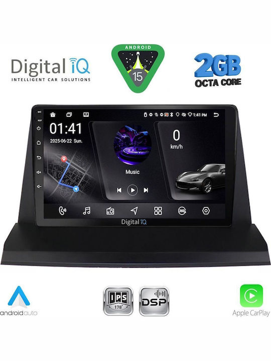 Digital IQ Car Audio System for Lexus NX 2014-2022 (Bluetooth/USB/WiFi/GPS/Apple-Carplay/Android-Auto) with Touch Screen 9"