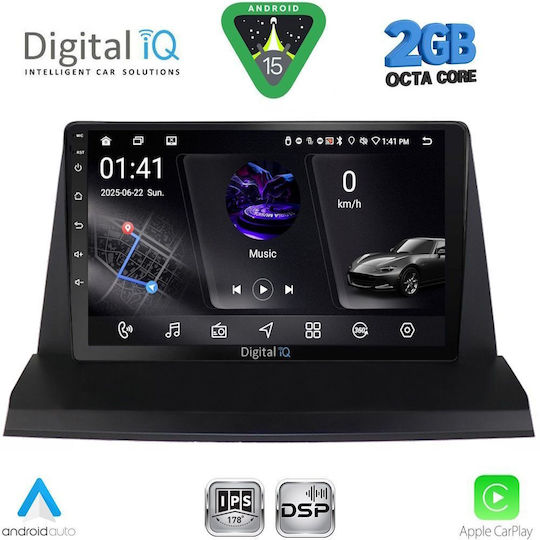 Digital IQ Ηχοσύστημα Αυτοκινήτου για Lexus NX 2014-2022 (Bluetooth/USB/WiFi/GPS/Apple-Carplay/Android-Auto) με Οθόνη Αφής 9"