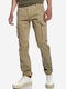 Trousers Cargo in Regular Fit Pale Khaki