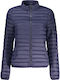 Women's Short Lifestyle Jacket for Winter Blue