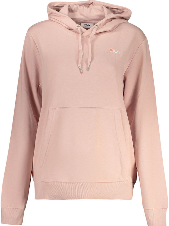 FILA Women's Sweatshirt Hooded Pink