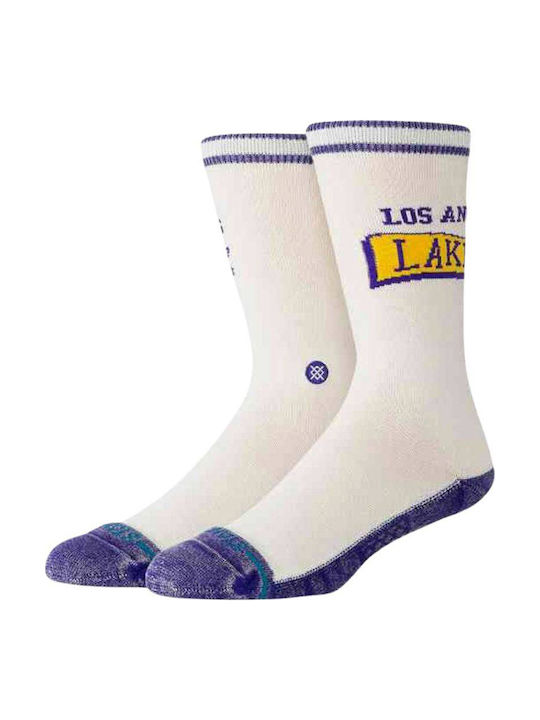 Stance X Nba Lakers Athletic Socks Purple 1 Pair