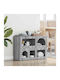 Cabinet Storage Wooden L80.5xW35xH59cm