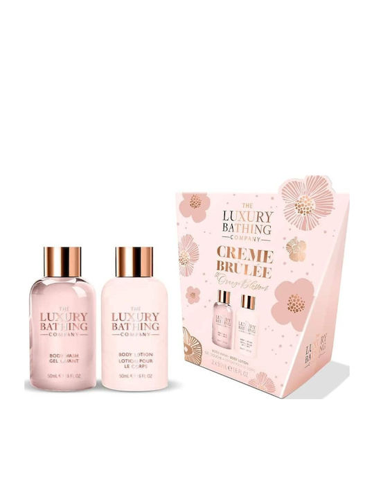 The Luxury Bathing Company Crème Brûlée Skin Care Set for Body Cleaning The Luxury Bathing Company Crème Brûlée Skin Care Set for Body Cleaning