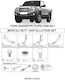 Side Step Bases Dma Ford Ranger 2006-2011 Pk Pj Pk Ford Omtek Otomotiv