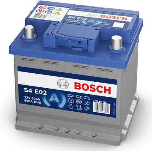 Μπαταρία Αυτοκινήτου Bosch S4e02 Start Stop Efb 12v 50ah 550en