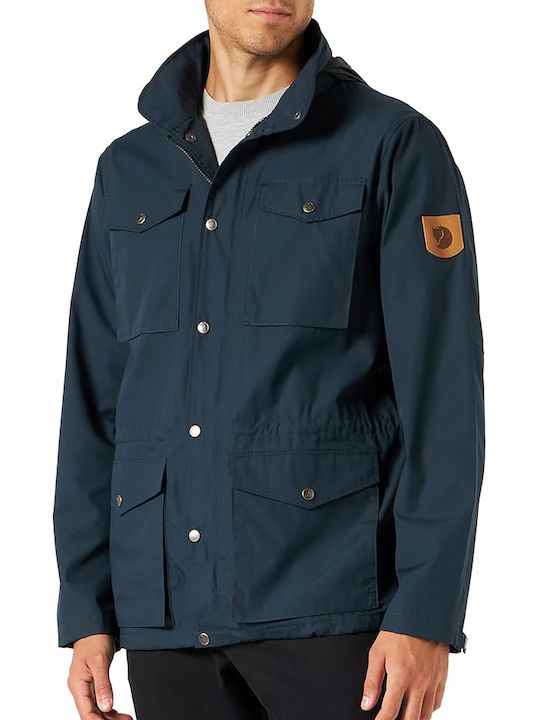 Fjallraven Jacket Waterproof Dark Navy