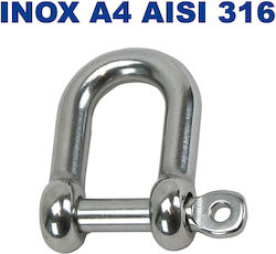 M8258-8 Edelstahl Marine-Schlüssel Inox A4-aisi 316 D-ø8mm