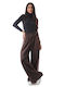 Pantaloni Largi Animal Print Dungi
