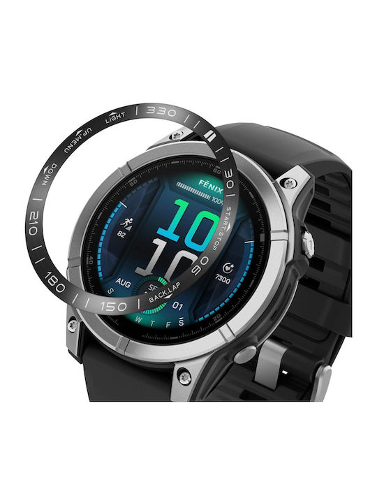 Bezel Ring Garmin Fenix 8 51mm Μαύρο