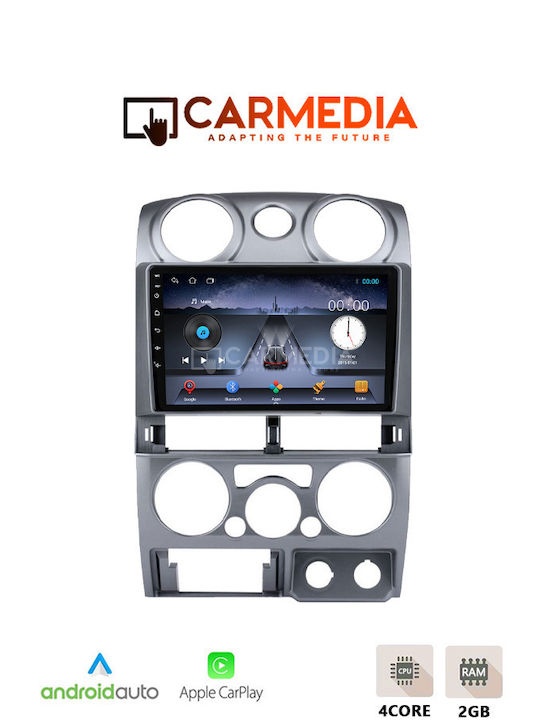 Carmedia Car Audio System Isuzu D-Max 2008-2012 (Bluetooth/USB/WiFi/GPS/Apple-Carplay/Android-Auto) with Touch Screen 9"