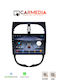 Carmedia Ηχοσύστημα Αυτοκινήτου για Peugeot 206 1998-2006 (Bluetooth/USB/WiFi/GPS/Apple-Carplay/Android-Auto) με Οθόνη Αφής 9"