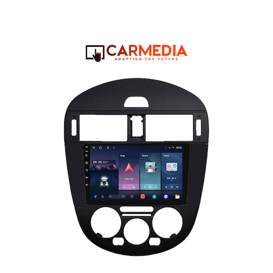 Carmedia Car Audio System for Nissan Pulsar 2014 with Touch Screen 9" Bluetooth USB Wi-Fi GPS Apple CarPlay Android Auto