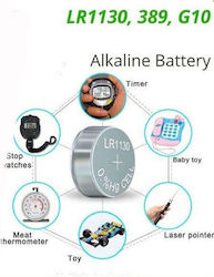 Αλκαλικές Μπαταρίες LR1130 1.5V 10τμχ