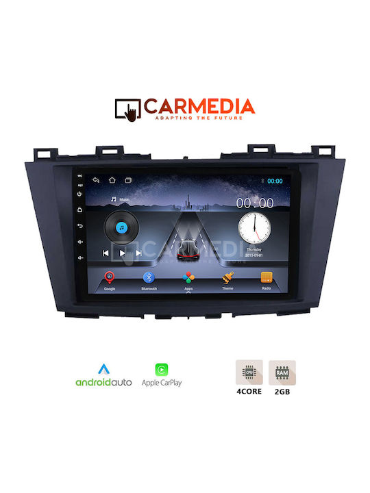 Carmedia Car Audio System for Mazda 5 2011 (Bluetooth/USB/WiFi/GPS/Apple-Carplay/Android-Auto) with Touch Screen 9"