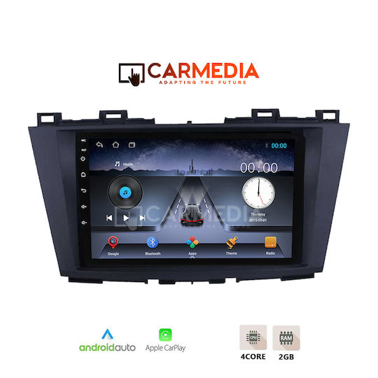 Carmedia Car Audio System for Mazda 5 2011 (Bluetooth/USB/WiFi/GPS/Apple-Carplay/Android-Auto) with Touch Screen 9"