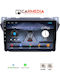 Carmedia Auto-Audiosystem für Suzuki Hoch Nissan Pixo 2009 (Bluetooth/USB/WiFi/GPS/Apple-Carplay/Android-Auto) mit Touchscreen 9"