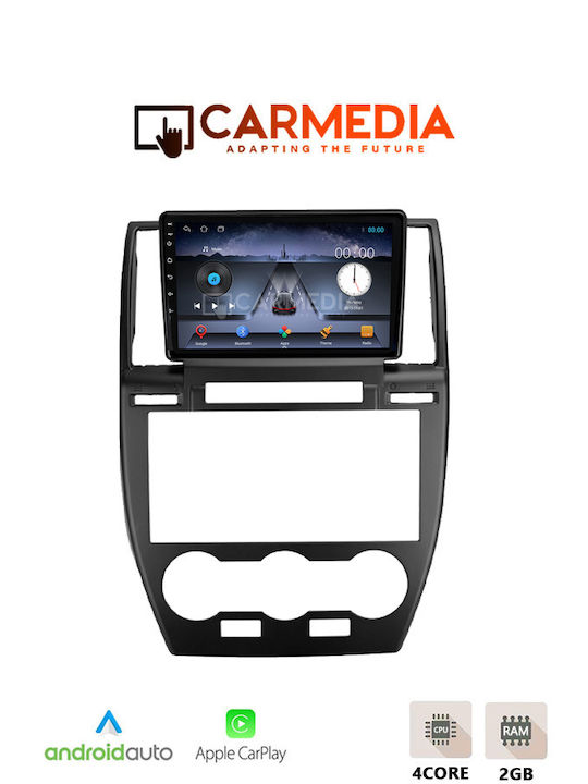Carmedia Car Audio System for Land Rover Freelander 2006-2014 (Bluetooth/USB/WiFi/GPS/Apple-Carplay/Android-Auto) with Touch Screen 9"