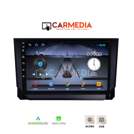 Carmedia Auto-Audiosystem für Mazda CX-9 2006-2015 (Bluetooth/USB/WiFi/GPS/Apple-Carplay/Android-Auto) mit Touchscreen 9"