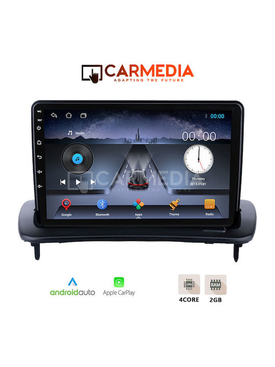 Carmedia Car Audio System for Volvo C30 / S40 2004-2013 (Bluetooth/USB/WiFi/GPS/Apple-Carplay/Android-Auto) with Touch Screen 9"