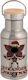 Koupakoupa Stranger Things Christmas Μπουκάλι Θερμός Ανοξείδωτο 350ml Γκρι