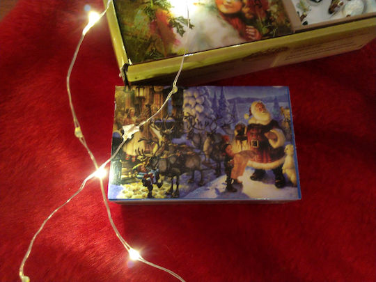 Mr.christmas Magic Musical Santa Claus Sleigh & Elf