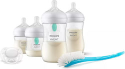 Philips Natural Σετ Πλαστικά Μπιμπερό με Θηλή Σιλικόνης 125ml