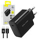 Blavec Wireless Charger GaN With USB-C Port 65W...