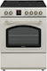Finlux Cooker 69lt with Ceramic Hobs W60cm. Beige