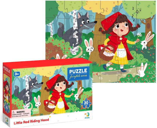 Dodo Puzzles Fairytale Series Η Κοκκινοσκουφίτσα 30pcs