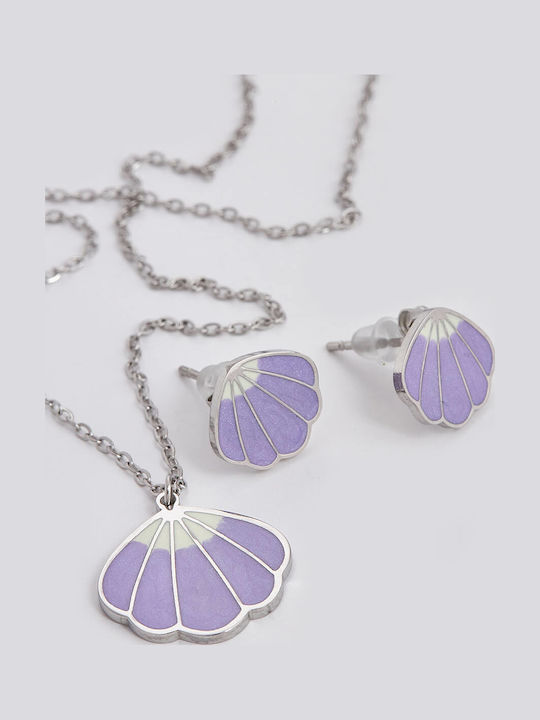 Steel Chain Kids Necklaces SET-KID-0012