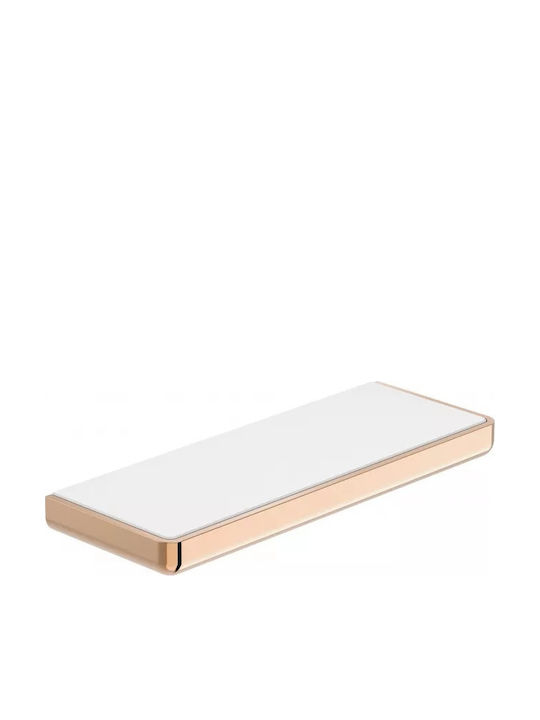 Roca Tempo Montat pe perete Raft Baie Metal Roz
