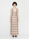 Summer Maxi Striped Dress