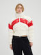 Sartoria Beurane Γυναικείο Μπουφάν για Χειμώνα Off White