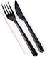 Cutlery Disposable Plastic 100pcs