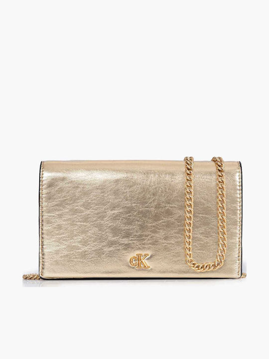 Metallic.on Women's Bag Shoulder Gold