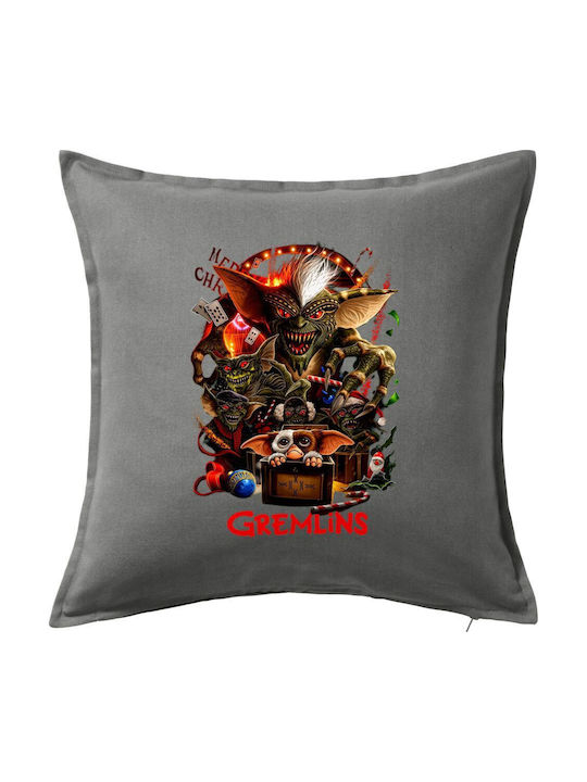 Gremlins Sofa Pillow Gray 100% Cotton Filling I...