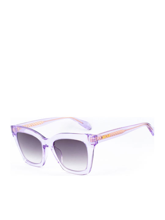 Just Cavalli Women's Sunglasses with Purple Plastic Frame and Blue Lens