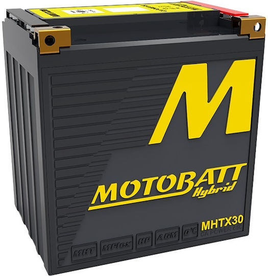 Motorradbatterie Motobatt Hybrid Mhtx30 12V 25,5Ah C20 550CCA