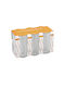 HOMie Set Gläser aus Glas 240ml 6Stück