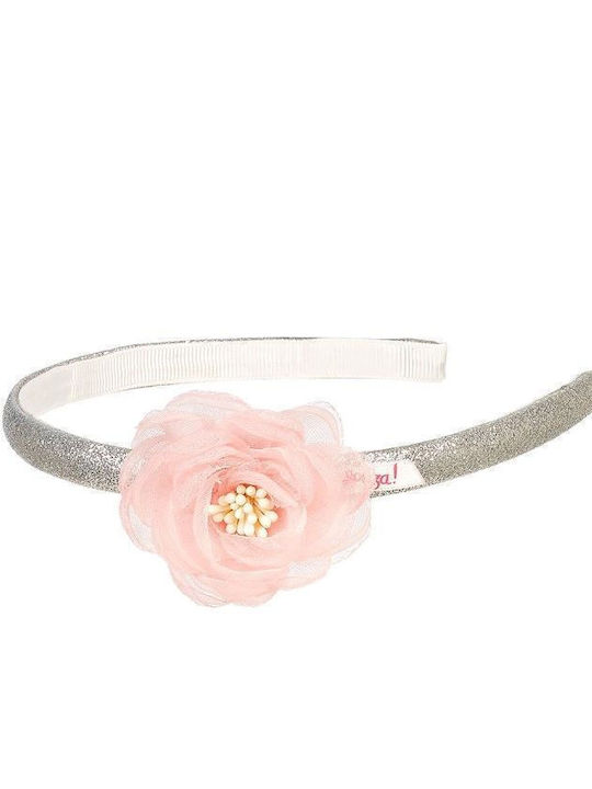 Souza For Kids Pink Kids Headband with Flower