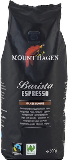 Mount Hagen Espresso Coffee Whole Beans 500gr