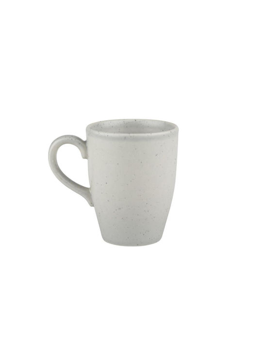 Kutahya Porselen Mug from Porcelain Gray 340ml 6pcs